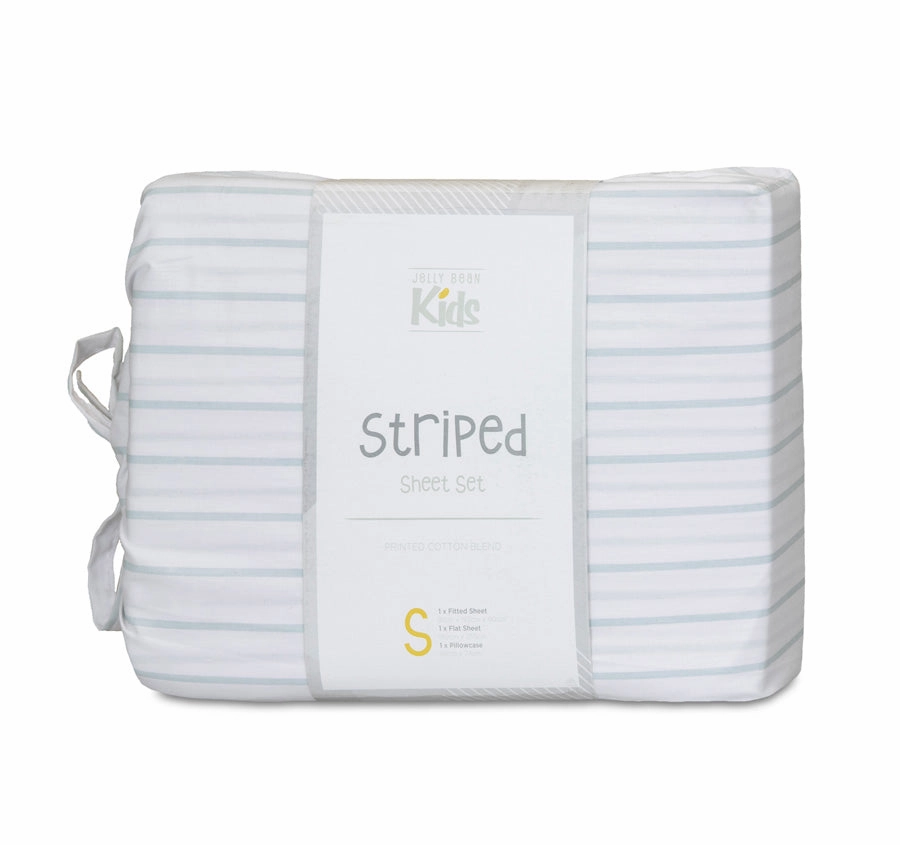 Stripe Sheet Set Range Chambray