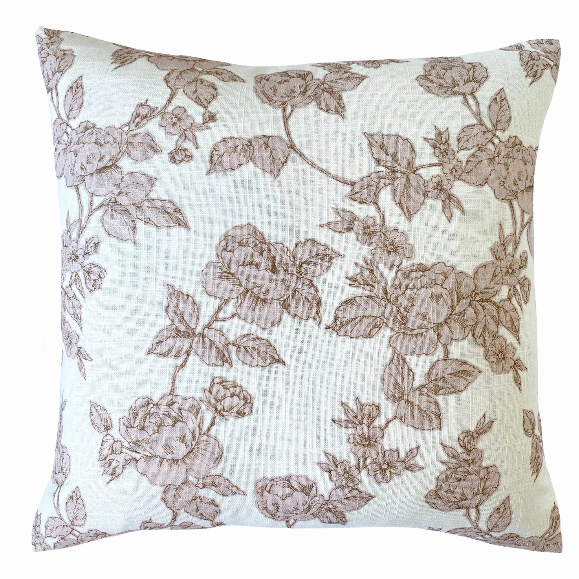 Summer Rose Peony Pink Cushion by Laura Ashley
