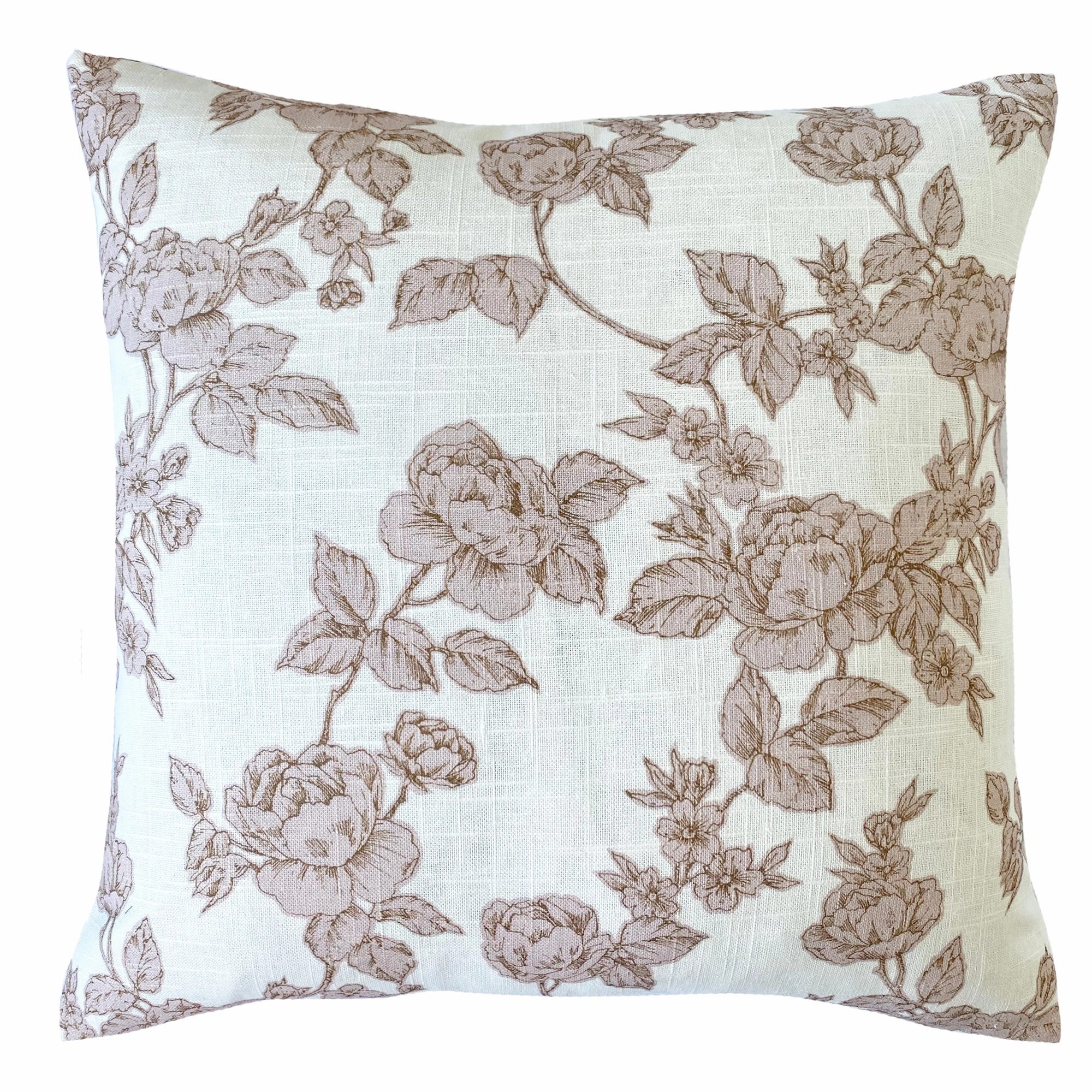 Summer Rose Peony Pink Cushion by Laura Ashley