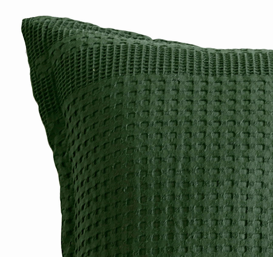 Sussex 43x43cm Filled Cushion Forest Green