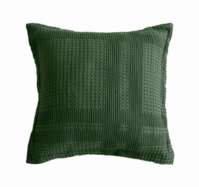 Sussex 43x43cm Filled Cushion Forest Green