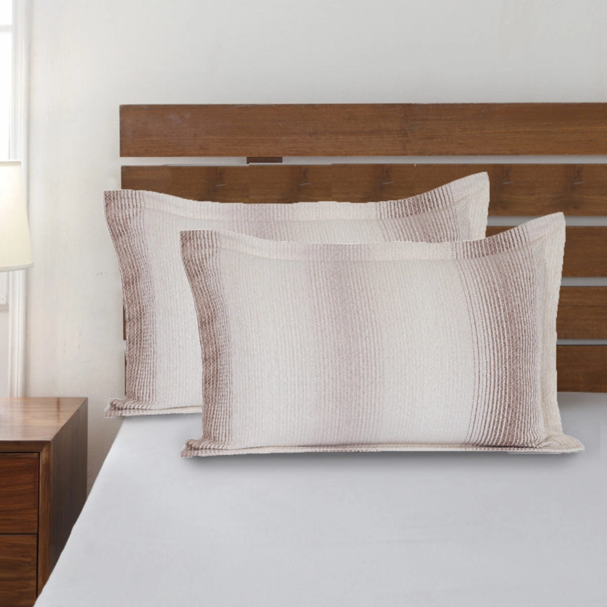 Swathe Woven 2PC Pillow Sham Set