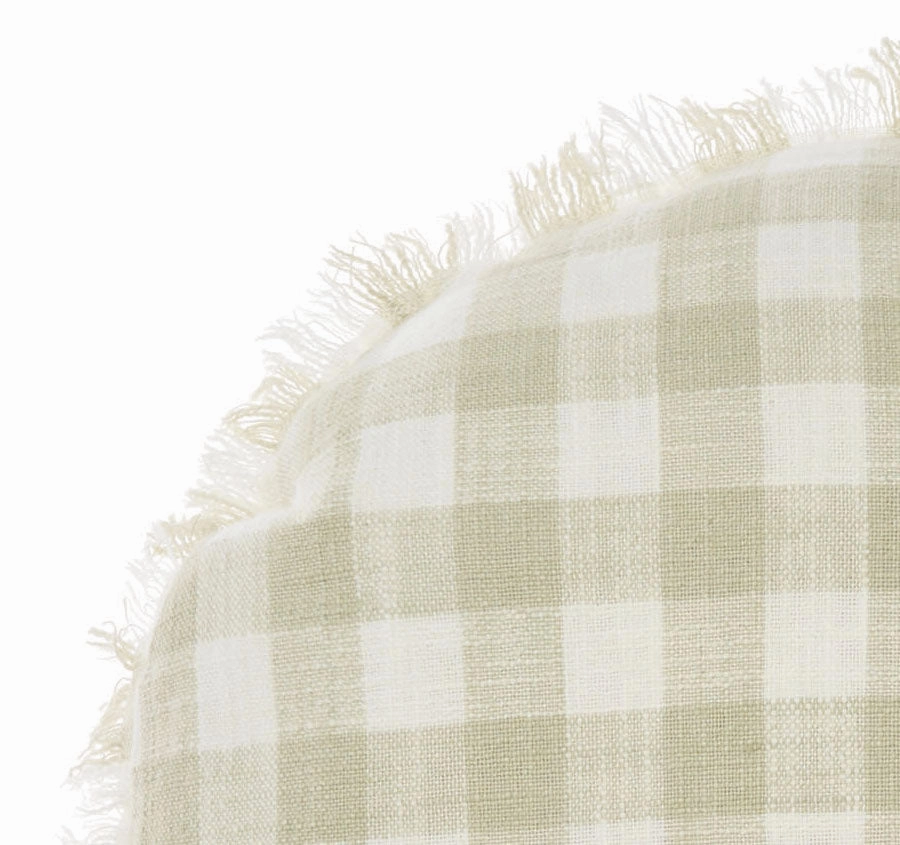 Tavola 45cm Round Filled Cushion Oatmeal