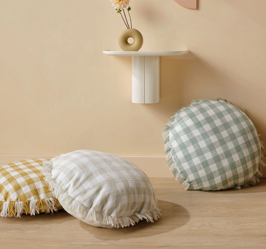 Tavola 45cm Round Filled Cushion Ocean