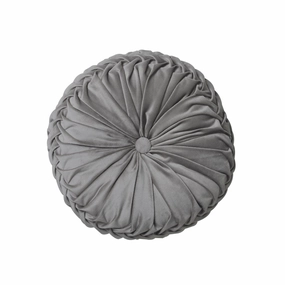 Tempo SILVER Round Cushion (Filled) by Logan & Mason