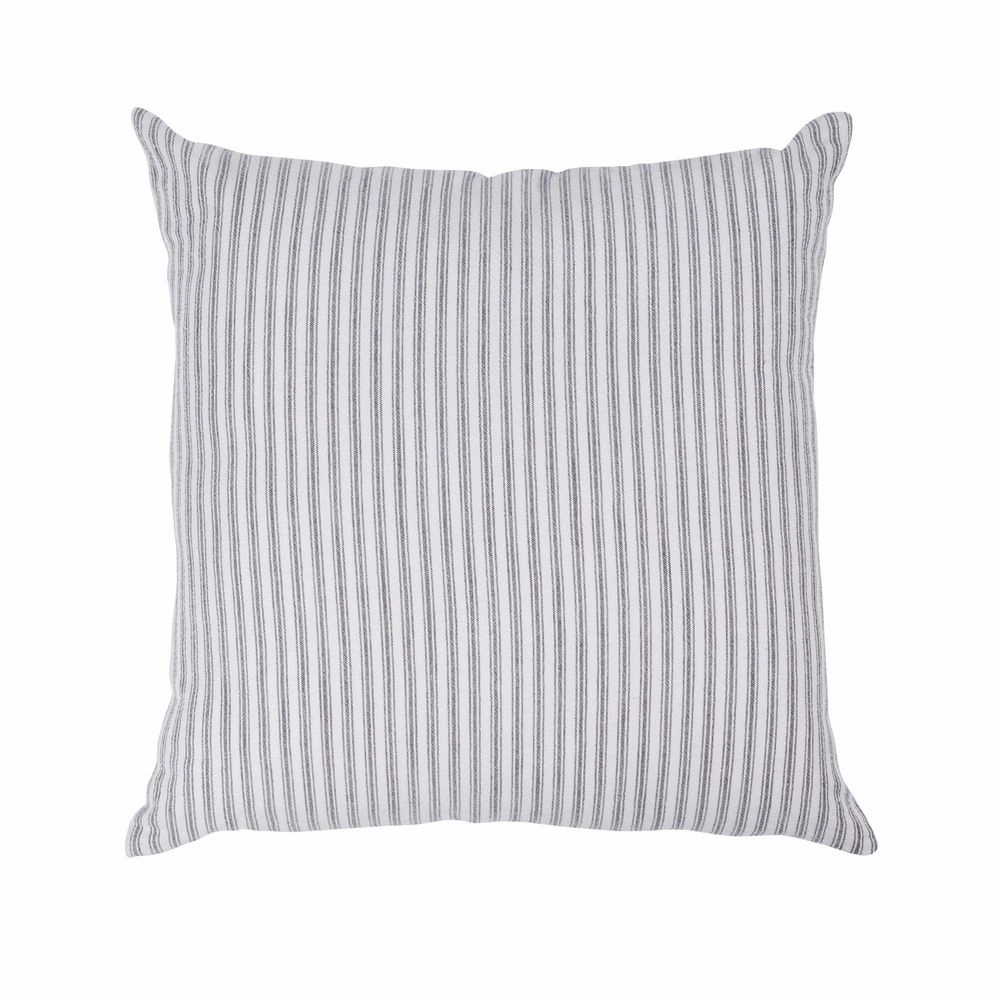 Ticking Cushion Blue 50X50 by Florabelle
