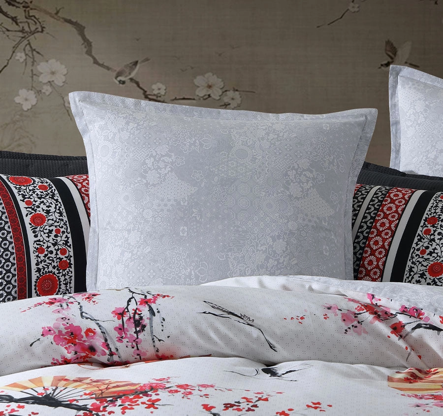 Tokyo Drift European Pillowcase Red