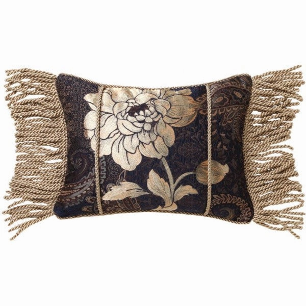 Torelli Navy Brunch Cushion (Filled) by Davinci