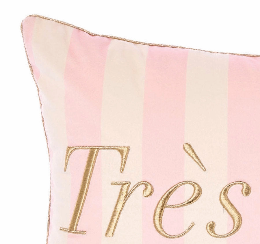 Tres Bien 35x55cm Filled Cushion Pink