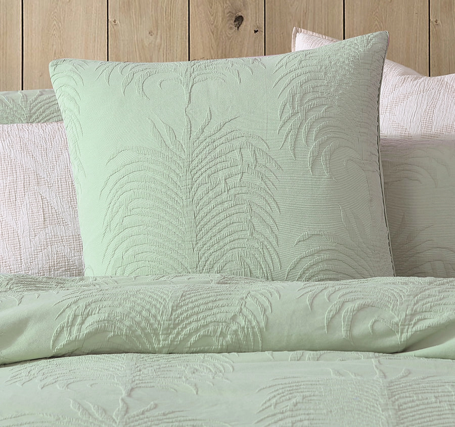 Tropicana European Pillowcase Sage