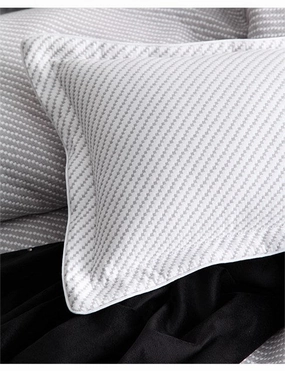 Tyler Silver Decorator Cushion by Private Collection