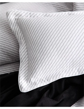Tyler Silver Decorator Cushion by Private Collection