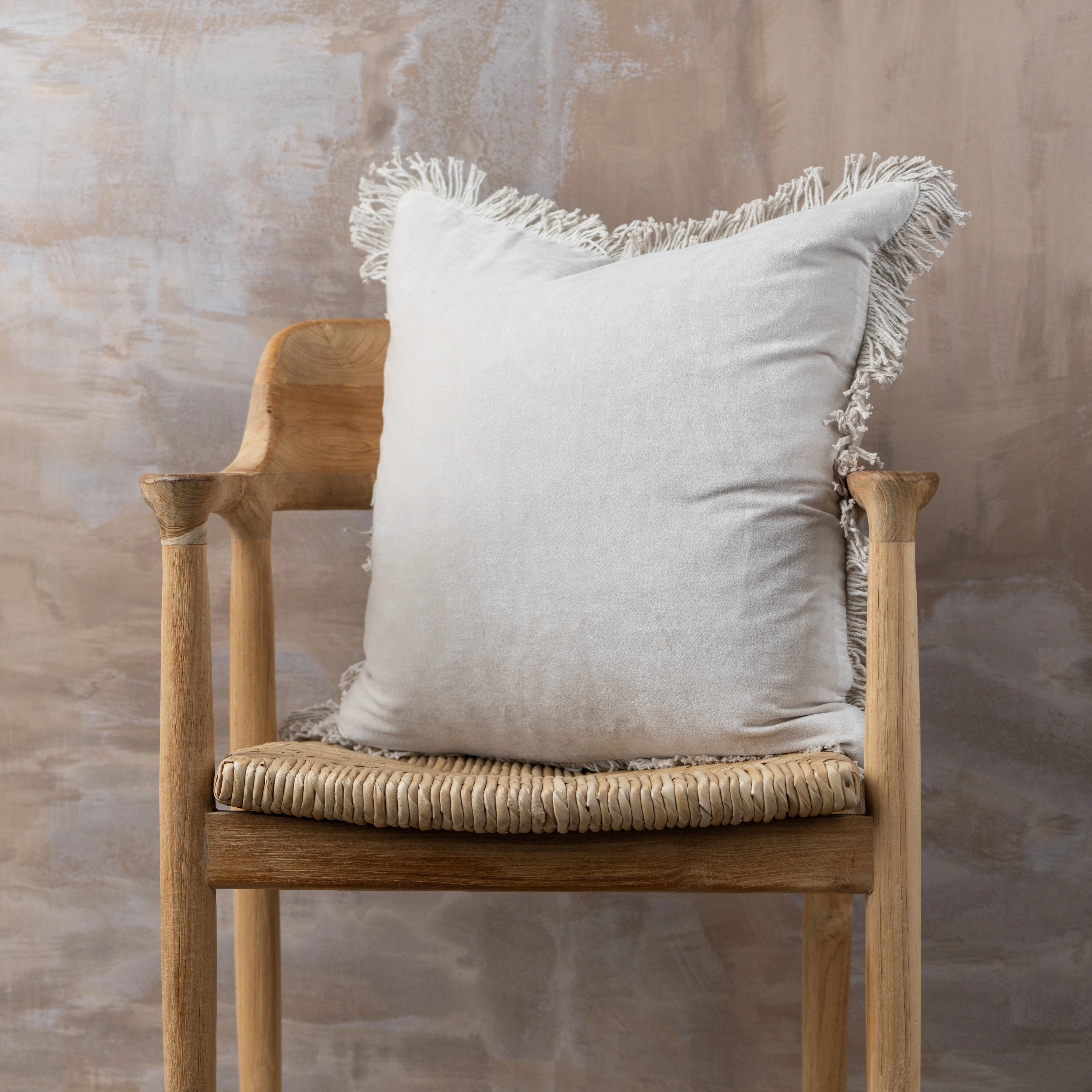 Velvet Cushion | Clay