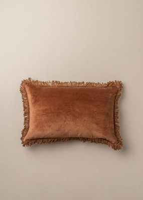 Velvet Cushion | Terracotta