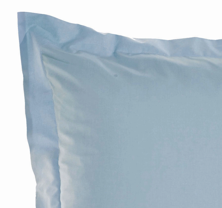 Vienna 300THC Cotton European Pillowcase Blue