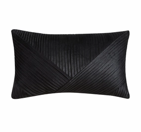 Vienna 30x60cm Filled Cushion Black