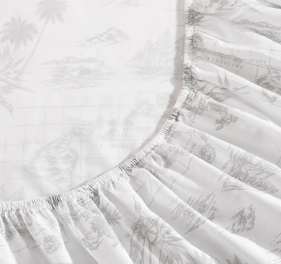 Vintage Map Sheet Set Range Grey