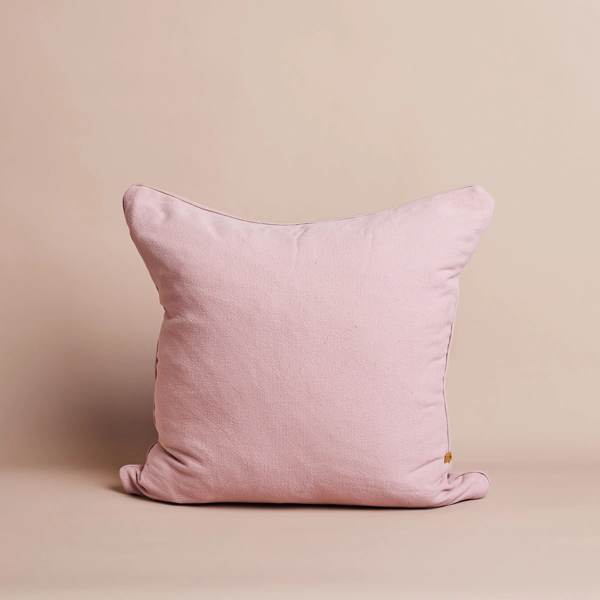 Vintage Wash Cushion | Guava w Piping