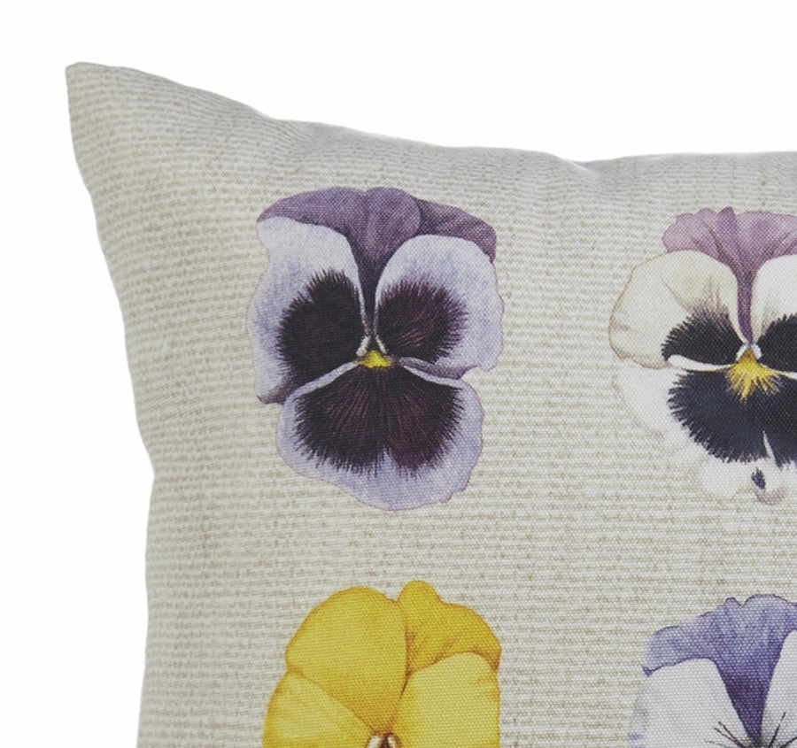 Viooltjes 43x43cm Filled Cushion Multi