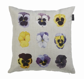 Viooltjes 43x43cm Filled Cushion Multi