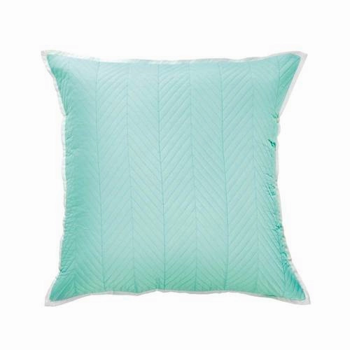 Vivid Mint Coordinates Cushion 43 x 43cm by Bianca