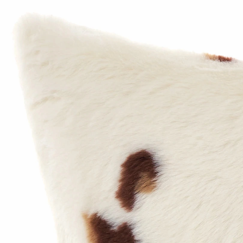 Weston Vanilla Square filled Cushion 50 x 50cm by Linen House