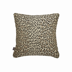 WILD CARD Medium Jacquard Cushion - Butterscotch