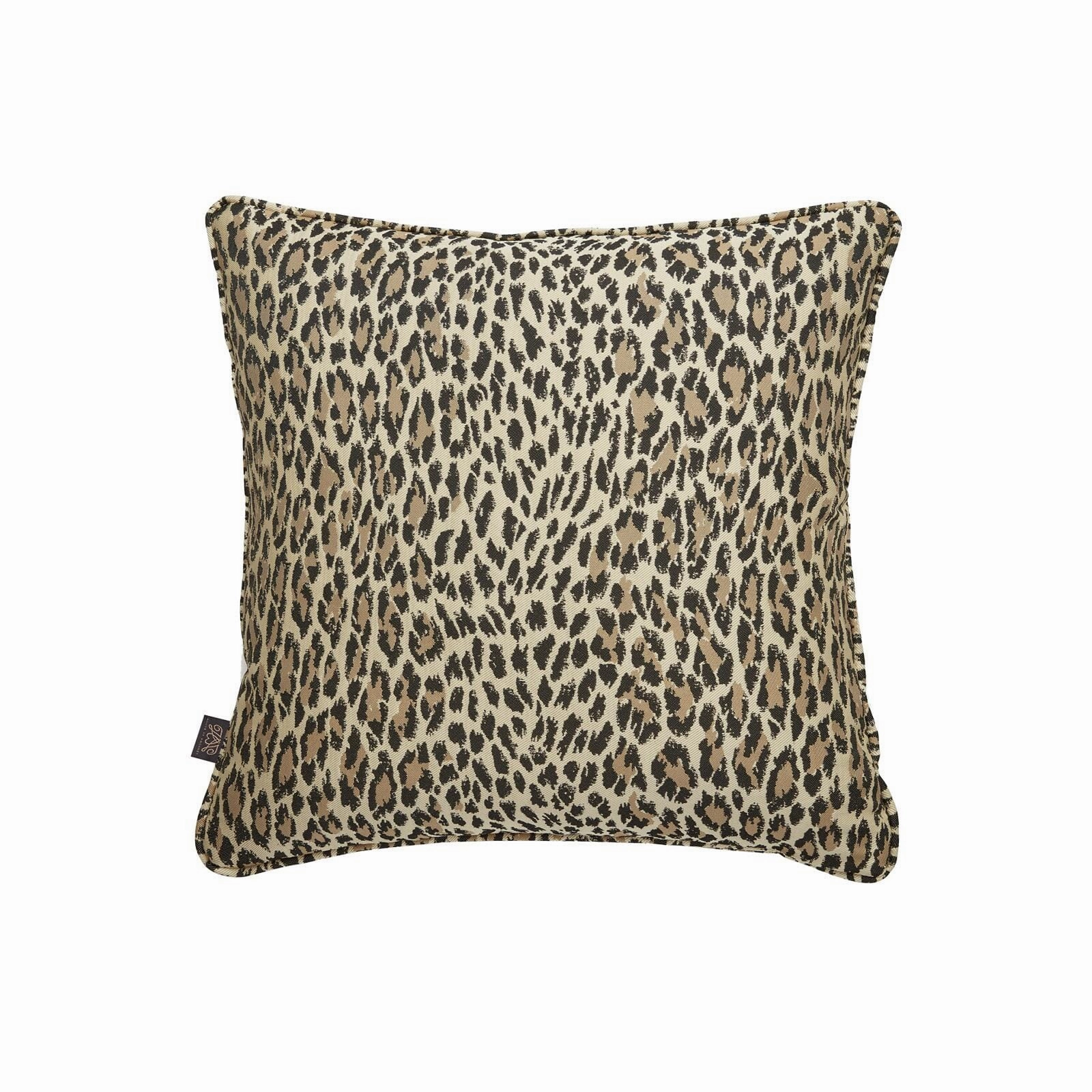 WILD CARD Medium Jacquard Cushion - Butterscotch