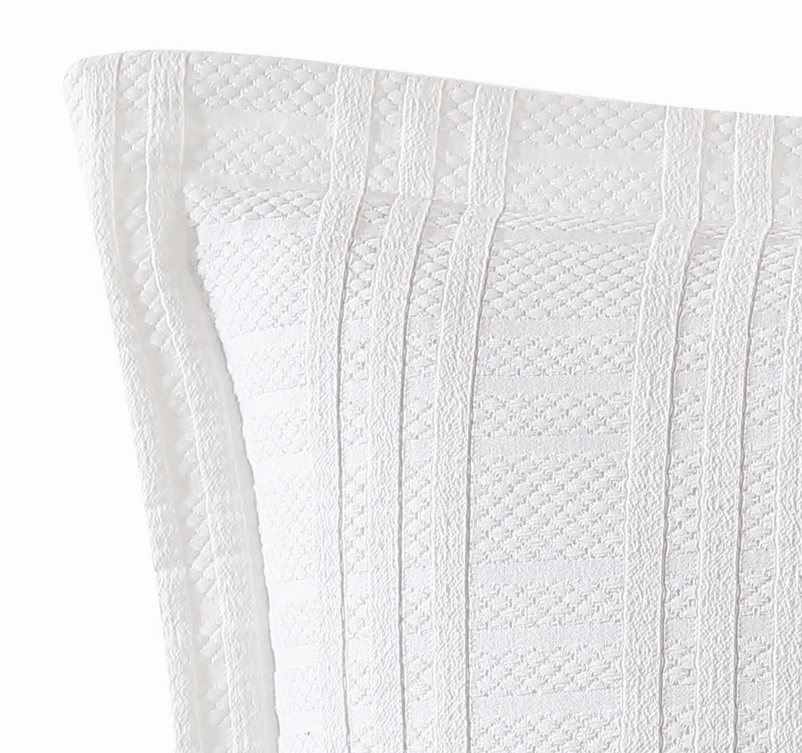 Winton 45x45cm Filled Cushion White