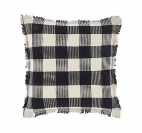 Wren 45x45cm Filled Cushion Black