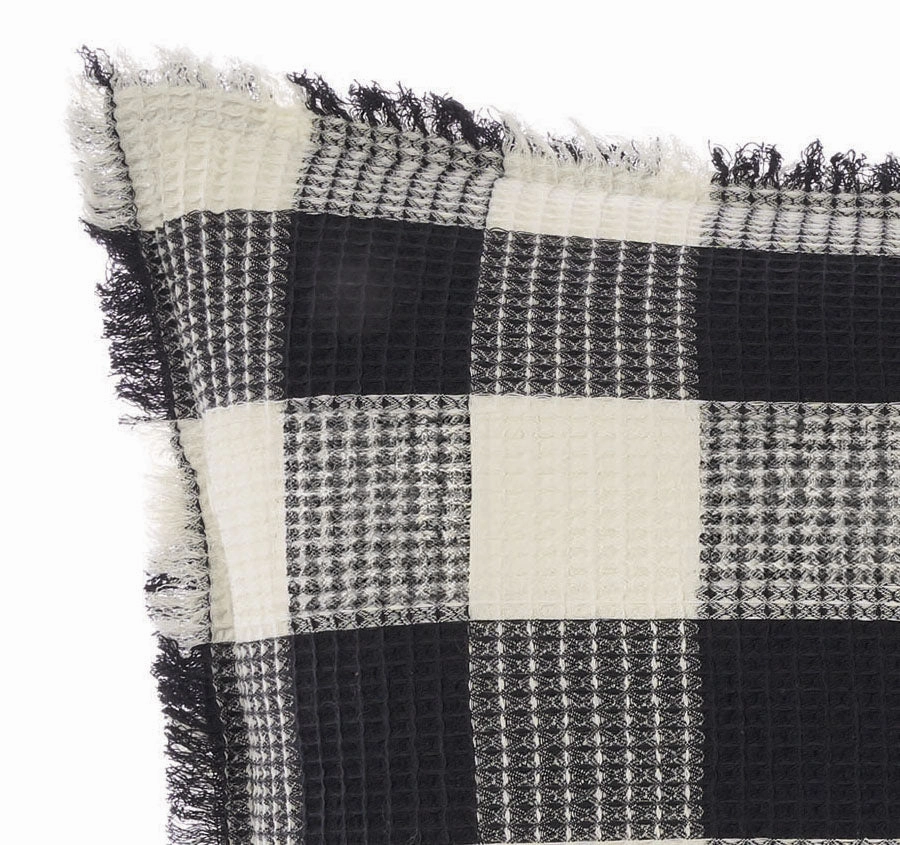 Wren 45x45cm Filled Cushion Black