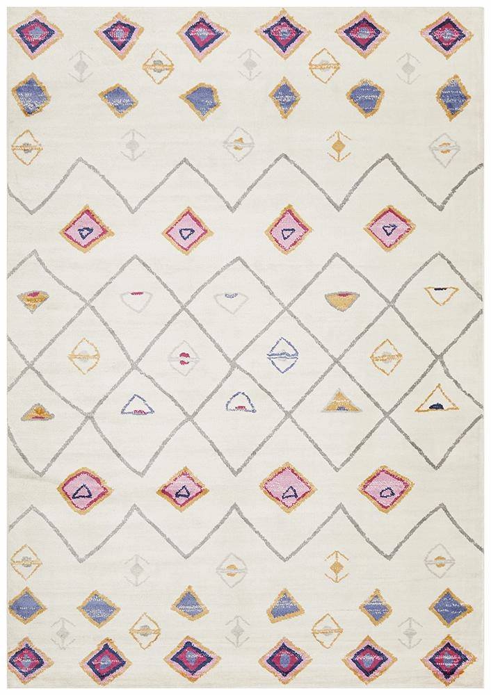Zanzibar 763 Rug (White) by Rug Culture