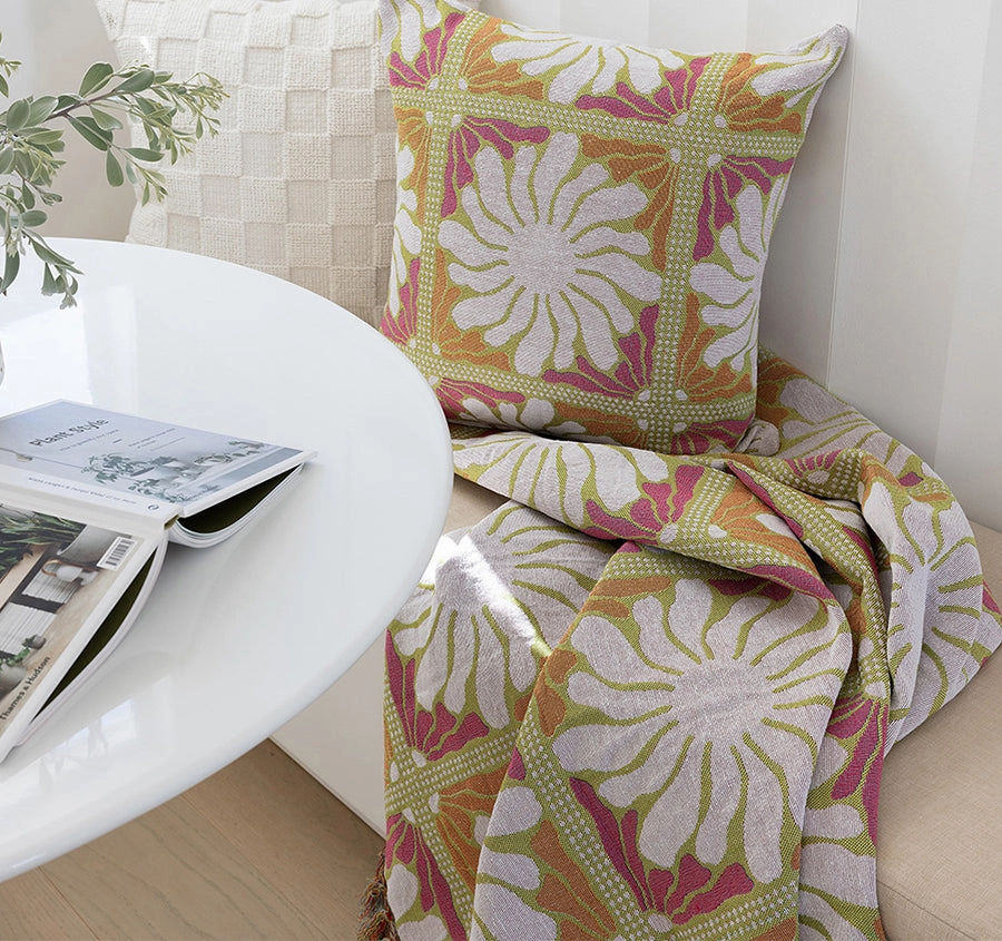 Zinnia 50x50cm Filled Cushion Sorbet